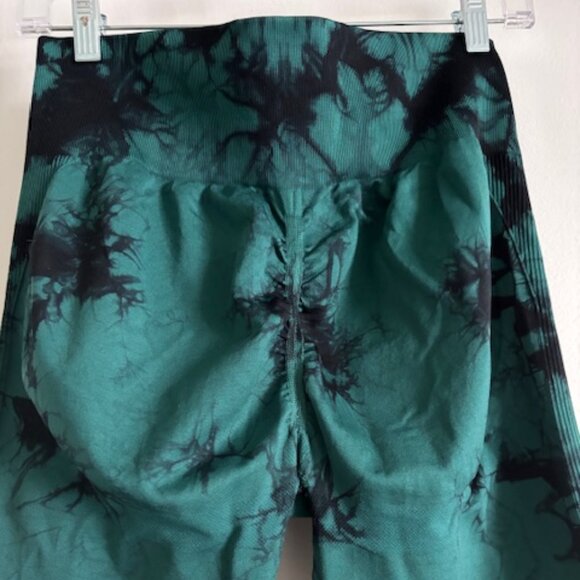 Seamless High Waisted Tummy Control Butt Lifting Leggings Size XL - Picture 4 of 6